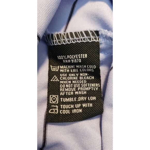 Bolle Golf Polo Shirt, Men's Size XXL Blue/Purple - Picture 5 of 6